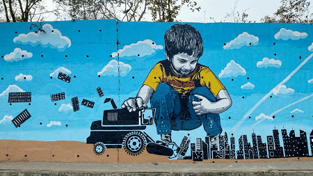 Graffiti tells story