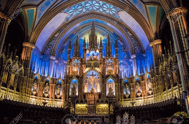 Notre-Dame Basilica, Montreal, Canada Notre-Dame Basilica, Montreal, Canada