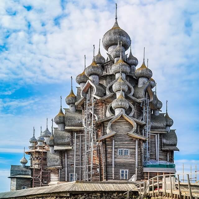 Transfiguration Church, Kizhi Island Church of the Transfiguration, Kizhi Island, Russia