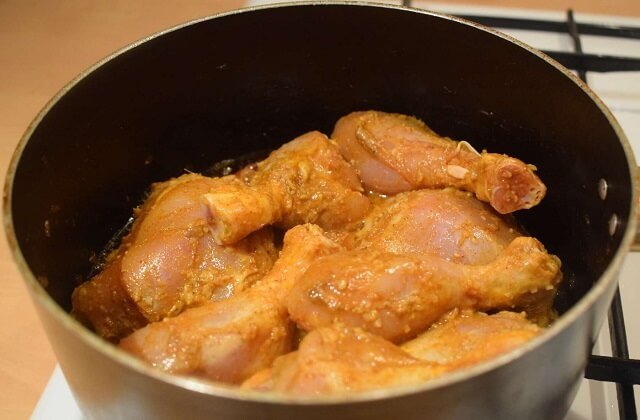 Tasty Chicken Biryani - Marinated Chicken Marinated Chicken