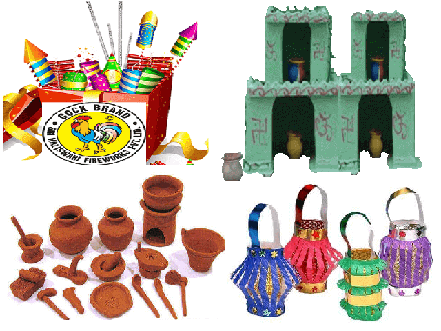 Diwali celebration of Childhood