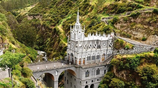 Las Lajas Sanctuary, Narino, Colombia Las Lajas Sanctuary, Narino, Colombia