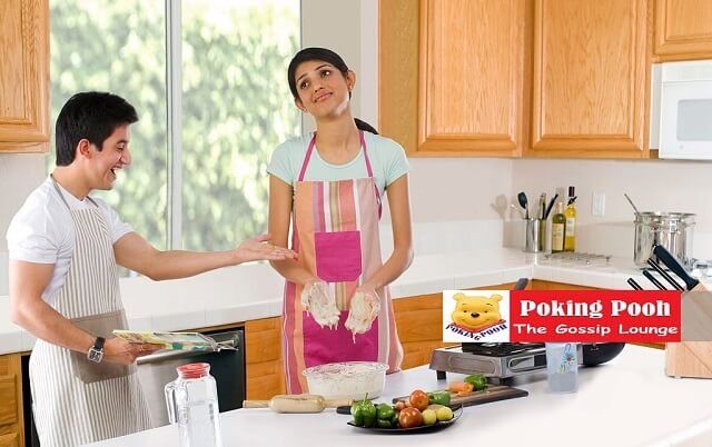 Brother Sister Cooking Together